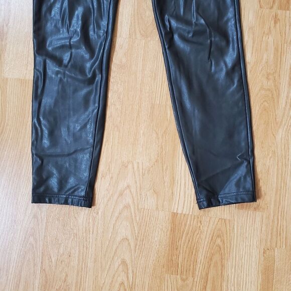 Wilfred Free High-Waist Vegan Leather Pants sz 6=28×27 - Picture 7 of 13